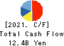 NITTO KOGYO CORPORATION Cash Flow Statement 2021年3月期