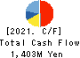 NIHON SEIKO CO.,LTD. Cash Flow Statement 2021年3月期