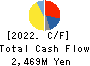 santec Holdings Corporation Cash Flow Statement 2022年Mar期 santec Holdings Corporation Cash Flow Statement 2022年3月期