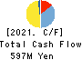 The Sailor Pen Co.,Ltd. Cash Flow Statement 2021年12月期