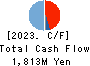 Startia Holdings,Inc. Cash Flow Statement 2023年3月期