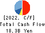 GOLDCREST Co.,Ltd. Cash Flow Statement 2022年Mar期 GOLDCREST Co.,Ltd. Cash Flow Statement 2022年3月期