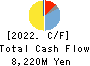 OKABE CO.,LTD. Cash Flow Statement 2022年12月期