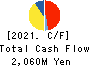 m-up holdings, Inc. Cash Flow Statement 2021年Mar期 m-up holdings, Inc. Cash Flow Statement 2021年3月期