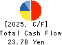 CHUDENKO CORPORATION Cash Flow Statement 2025年Mar期 CHUDENKO CORPORATION Cash Flow Statement 2025年3月期