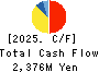 TEAR Corporation Cash Flow Statement 2025年9月期