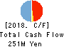 Commerce One Holdings Inc. Cash Flow Statement 2018年3月期