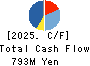 LOBTEX CO., LTD. Cash Flow Statement 2025年Mar期 LOBTEX CO., LTD. Cash Flow Statement 2025年3月期