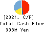 Hatena Co.,Ltd. Cash Flow Statement 2021年7月期
