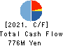 Taihei Machinery Works, Limited Cash Flow Statement 2021年3月期