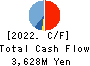 Seibu Electric & Machinery Co.,Ltd. Cash Flow Statement 2022年3月期