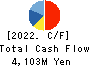 AMBITION DX HOLDINGS Co., Ltd. Cash Flow Statement 2022年Jun期 AMBITION DX HOLDINGS Co., Ltd. Cash Flow Statement 2022年6月期