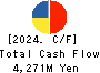 NIHON DENGI CO.,LTD. Cash Flow Statement 2024年Mar期 NIHON DENGI CO.,LTD. Cash Flow Statement 2024年3月期