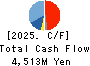 FUKUVI CHEMICAL INDUSTRY CO.,LTD. Cash Flow Statement 2025年3月期