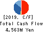Ichiyoshi Securities Co.,Ltd. Cash Flow Statement 2019年3月期