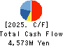 FreeBit Co.,Ltd. Cash Flow Statement 2025年4月期
