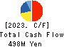CRI Middleware Co.,Ltd. Cash Flow Statement 2023年9月期