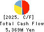 Nippon Air Conditioning Services Co.,Ltd Cash Flow Statement 2025年3月期