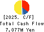 TAYCA CORPORATION Cash Flow Statement 2025年Mar期 TAYCA CORPORATION Cash Flow Statement 2025年3月期
