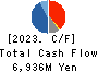 MATSUMOTO YUSHI-SEIYAKU CO.,LTD. Cash Flow Statement 2023年3月期