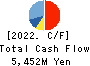 CENTRAL AUTOMOTIVE PRODUCTS LTD. Cash Flow Statement 2022年Mar期 CENTRAL AUTOMOTIVE PRODUCTS LTD. Cash Flow Statement 2022年3月期