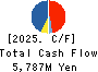 TAKE AND GIVE.NEEDS Co., Ltd. Cash Flow Statement 2025年Mar期 TAKE AND GIVE.NEEDS Co., Ltd. Cash Flow Statement 2025年3月期