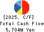 ASTI CORPORATION Cash Flow Statement 2025年Mar期 ASTI CORPORATION Cash Flow Statement 2025年3月期