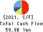 KIKKOMAN CORPORATION Cash Flow Statement 2021年3月期