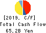 TOYODA GOSEI CO.,LTD. Cash Flow Statement 2019年Mar期 TOYODA GOSEI CO.,LTD. Cash Flow Statement 2019年3月期