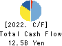 TAIHEI DENGYO KAISHA, LTD. Cash Flow Statement 2022年3月期