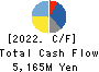 MATSUOKA CORPORATION Cash Flow Statement 2022年3月期