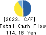 TAIHEIYO CEMENT CORPORATION Cash Flow Statement 2023年3月期