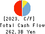 Tsukuba Bank,Ltd. Cash Flow Statement 2023年3月期