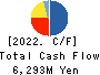 GOOD SPEED CO., LTD. Cash Flow Statement 2022年9月期