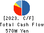 SHINTO Holdings,Inc. Cash Flow Statement 2023年1月期