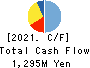 Taiyo Kiso kogyo Co.,Ltd. Cash Flow Statement 2021年1月期