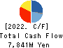 MIMAKI ENGINEERING CO.,LTD. Cash Flow Statement 2022年Mar期 MIMAKI ENGINEERING CO.,LTD. Cash Flow Statement 2022年3月期