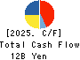 Chuetsu Pulp & Paper Co.,Ltd. Cash Flow Statement 2025年Mar期 Chuetsu Pulp & Paper Co.,Ltd. Cash Flow Statement 2025年3月期