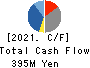 FFRI Security, Inc. Cash Flow Statement 2021年Mar期 FFRI Security, Inc. Cash Flow Statement 2021年3月期