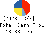 DaikyoNishikawa Corporation Cash Flow Statement 2023年3月期