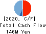 bBreak Systems Company, Limited Cash Flow Statement 2020年Jun期 bBreak Systems Company, Limited Cash Flow Statement 2020年6月期