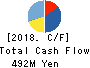 RareJob,Inc. Cash Flow Statement 2018年Mar期 RareJob,Inc. Cash Flow Statement 2018年3月期