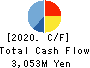 AMIYAKI TEI CO.,LTD. Cash Flow Statement 2020年3月期