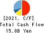 NOHMI BOSAI LTD. Cash Flow Statement 2021年Mar期 NOHMI BOSAI LTD. Cash Flow Statement 2021年3月期