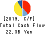 NISSIN KOGYO CO.,LTD. Cash Flow Statement 2019年Mar期 NISSIN KOGYO CO.,LTD. Cash Flow Statement 2019年3月期