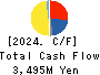 NIPPON KODOSHI CORPORATION Cash Flow Statement 2024年Mar期 NIPPON KODOSHI CORPORATION Cash Flow Statement 2024年3月期
