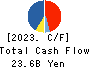 TechnoPro Holdings,Inc. Cash Flow Statement 2023年Jun期 TechnoPro Holdings,Inc. Cash Flow Statement 2023年6月期