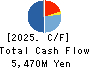 DAISYO CORPORATION Cash Flow Statement 2025年8月期