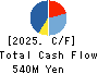 HIP CORPORATION Cash Flow Statement 2025年3月期