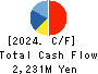 Tokai Kisen Co.,Ltd. Cash Flow Statement 2024年Dec期 Tokai Kisen Co.,Ltd. Cash Flow Statement 2024年12月期